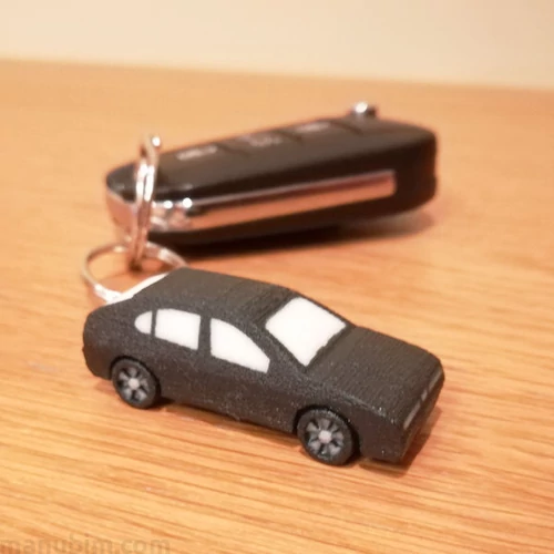 Seat Leon 3D Printed Keychain