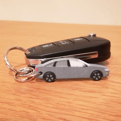 3D Printed Key Ring - Audi A6