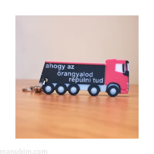 Custom 3D Printed Product - Truck Keychain