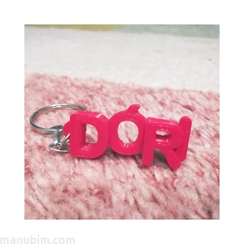 Keychain with name