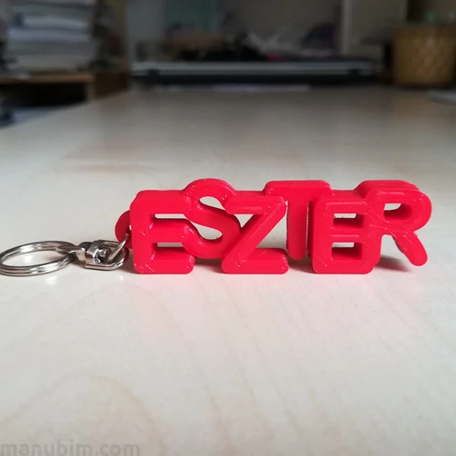 Name Keychain - Eszter