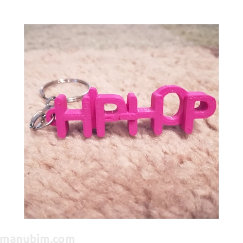 Letter Keychain - HIP-HOP