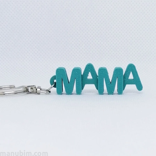 Betűs kulcstartó - Mama