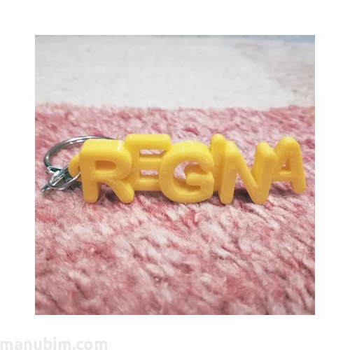 Keychain with name