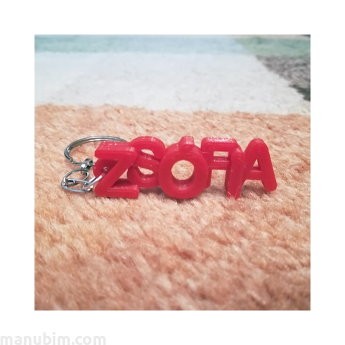 Keychain with name