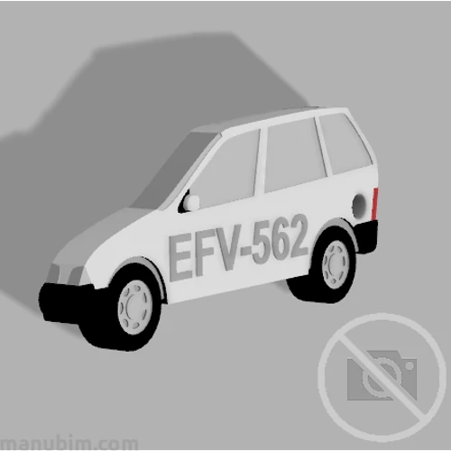 Egyedi Suzuki Swift kulcstartó - 3D nyomtatott