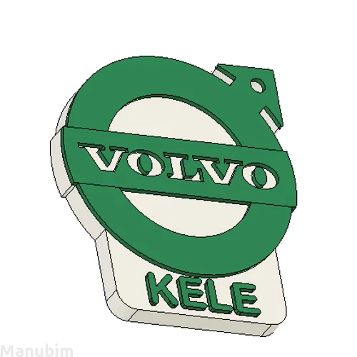 Egyedi autós kulcstartó 