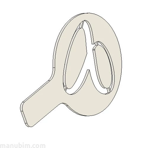 Custom Company Logo, Cappuccino, Coffee Stencil, PLA, plastic, 60 mm