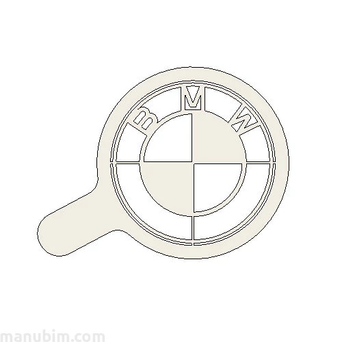 Custom Cappuccino Stencil