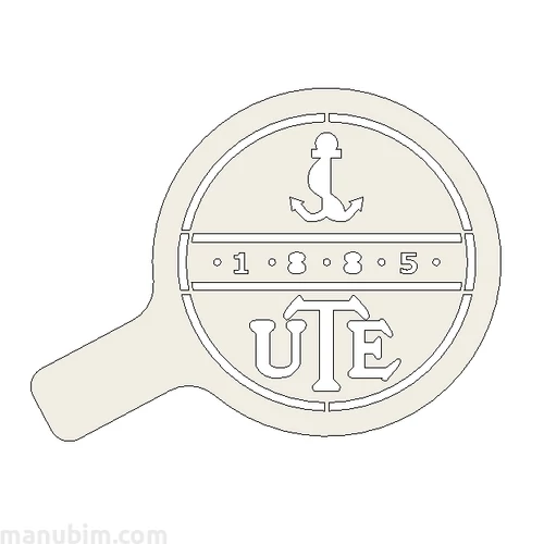 Custom Cappuccino Stencil
