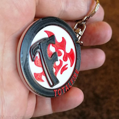 Custom Company Logo Keychain 