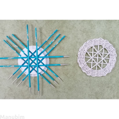 Kosárfonó sablon "A" minta