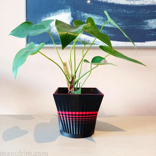 3D printed decoration flower pot, medium size - Morpho